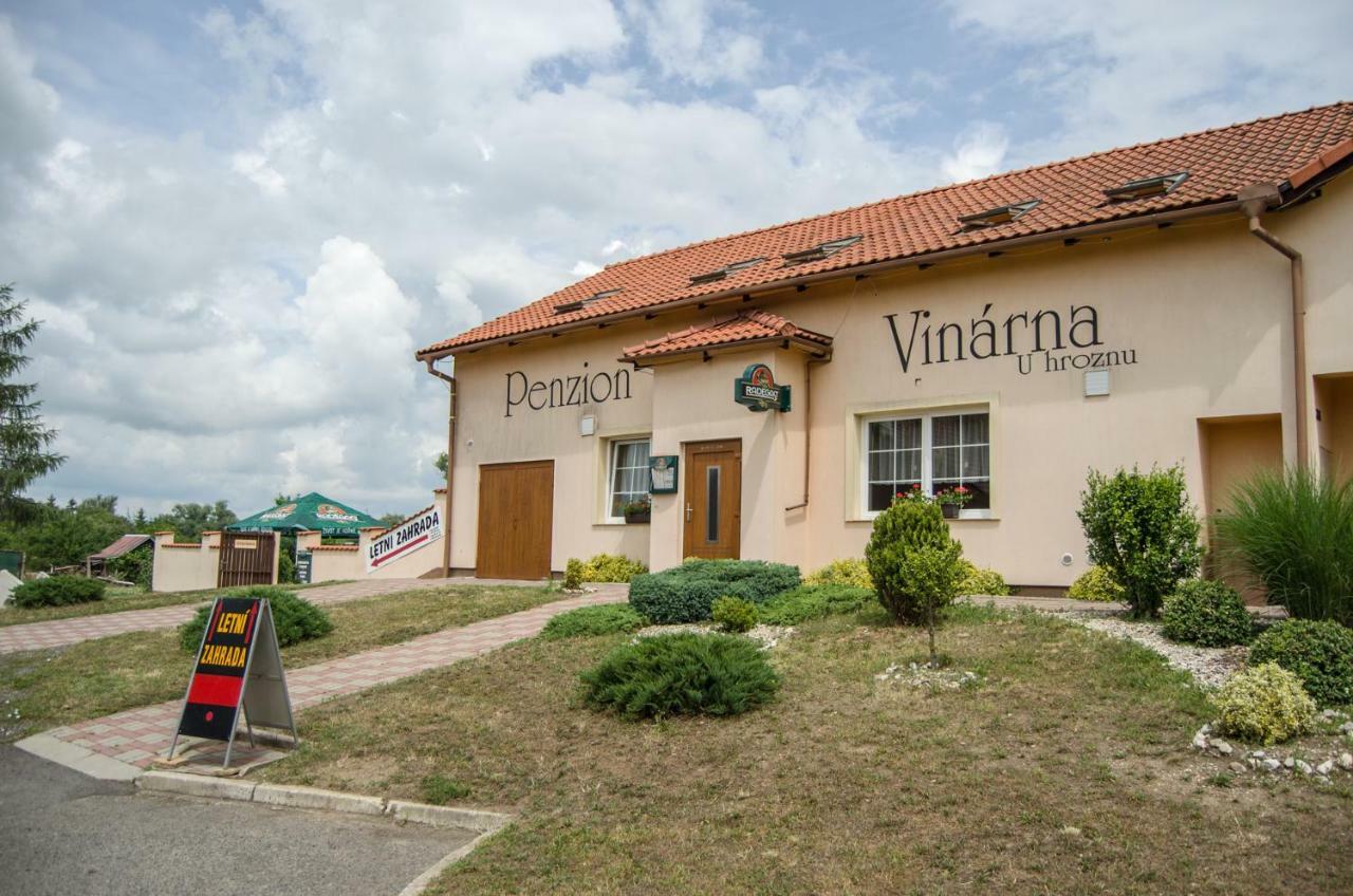 Penzion Vinárna U Hroznu Veselí nad Moravou Exterior foto