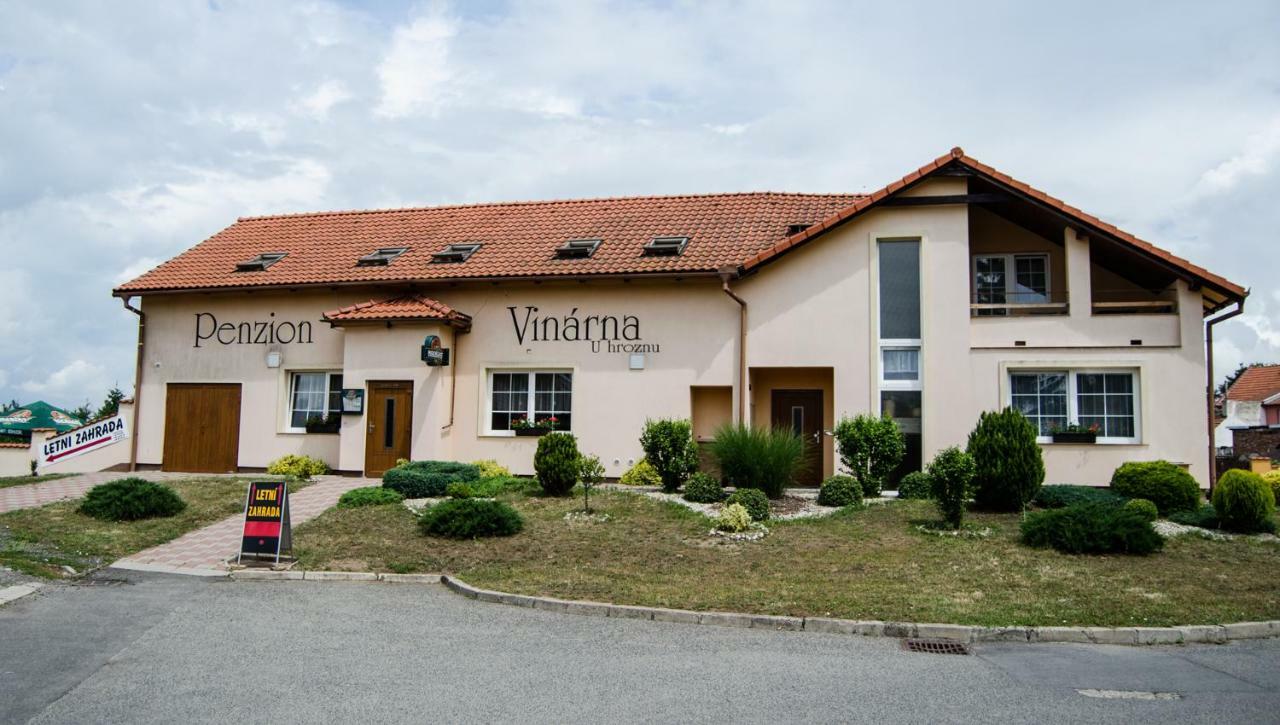 Penzion Vinárna U Hroznu Veselí nad Moravou Exterior foto